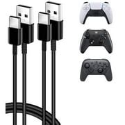 Buy PS5 Controller Charger Charging Cable – 2 Pack 10FT Type C to USB A ...