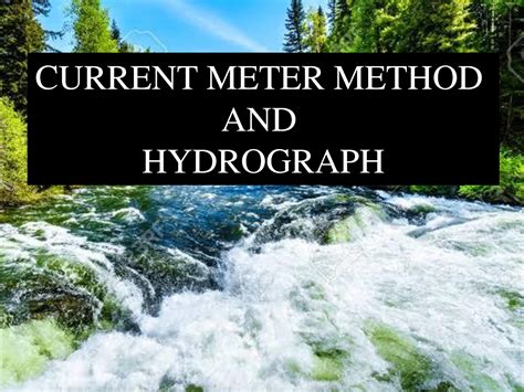Image result for Current Meter Method