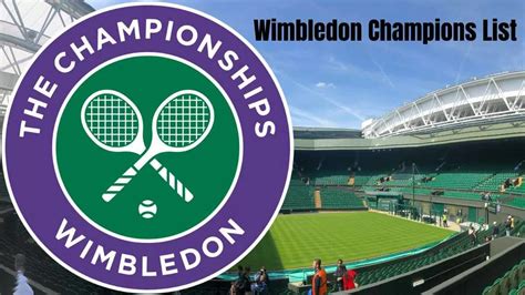 List of Wimbledon Champions from 1947 to 2025: Men's and Women's Winners