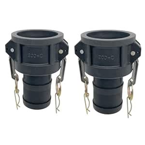 Camlock Fittings Poly Plastic C-200 2" Type C Standard Couplings Cam ...
