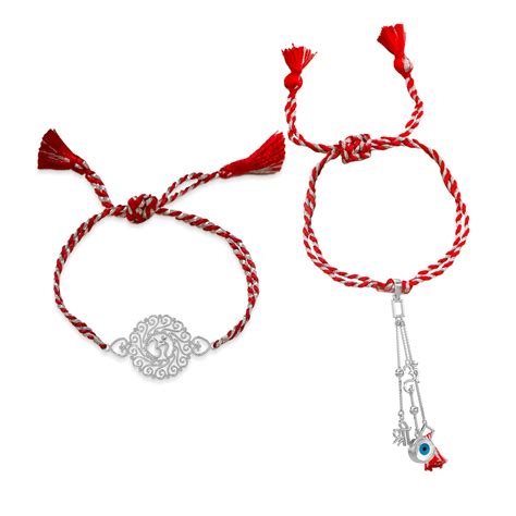 Om Filigree Couple Sacred Sterling Silver Rakhi