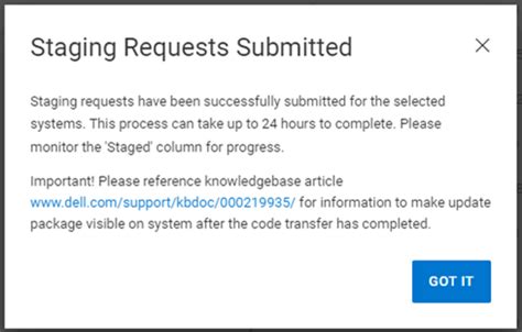 Dell Unity: How to Prepare Unity OE Code for Upgrade After Staging it ...