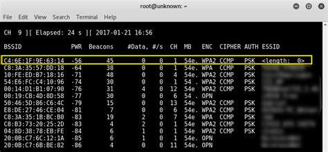 Show Hidden SSID 的图像结果