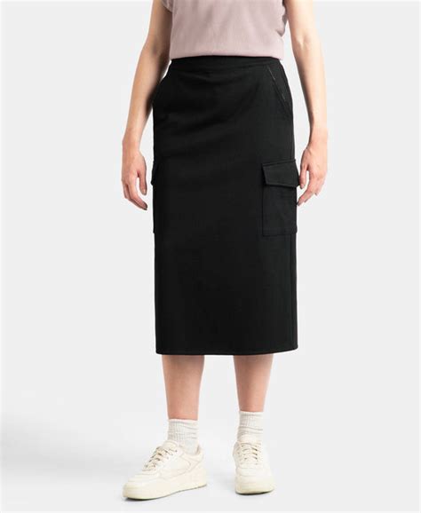 Buy Super Combed Cotton Rich Pique Fabric Cargo Skirt with Inner ...