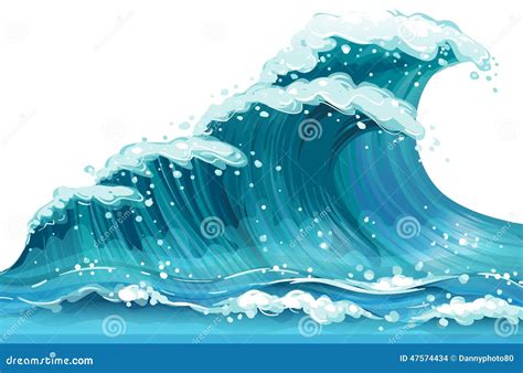 Wave Cartoons, Illustrations & Vector Stock Images - 526237 Pictures to ...