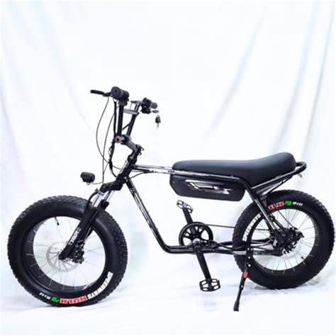 VIGOREBIKE Café Racer Electric Bicycle Fat Tyre Cycle 20 x 400 Inches ...