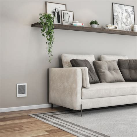 Cadet Com-Pak Up to 1500-Watt 208/240-Volt Fan Heater (7-in L x 10.75 ...