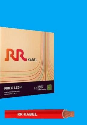 RR KABEL LSOH PVC 1 sq/mm Red 90 m Wire Price in India - Buy RR KABEL ...