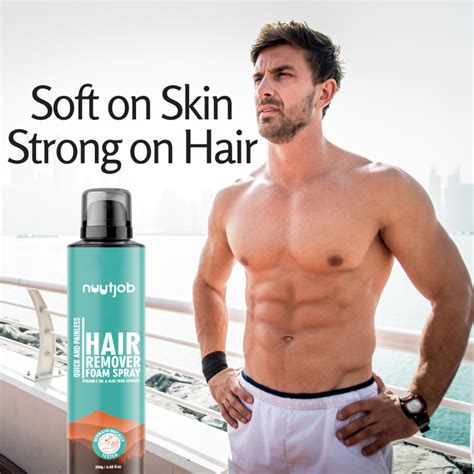 Nuutjob Hair Removal Foam Spray 200 gm | Quick-Easy & Painless Hair Re