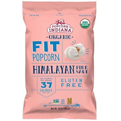 Popcorn Indiana FIT Himalayan Pink Salt Popcorn (10 oz.) - Walmart.com