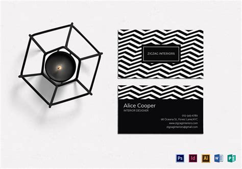 Black and White Business Card Template 的图像结果