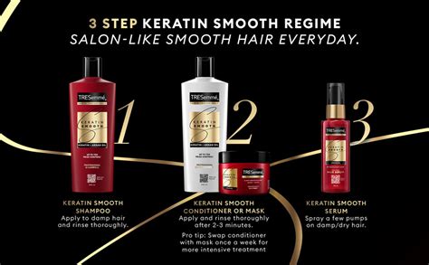 Buy TRESemme Keratin Smooth Shampoo 340ml With Keratin Protein and ...