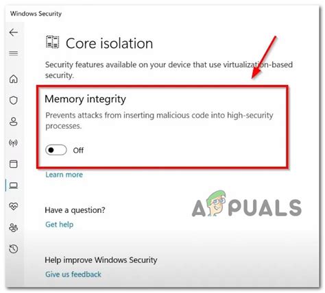 Image result for Disable Core Isolation Windows 10