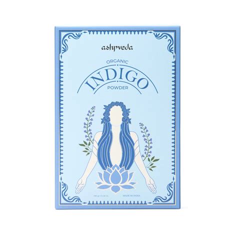 Organic Indigo Powder Hair Color - Ashpveda