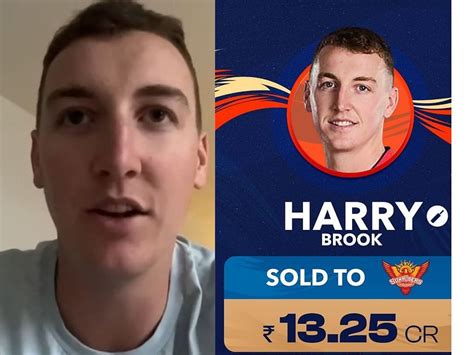 "Have heard the atmosphere is unbelievable": Harry Brook reacts to SRH ...