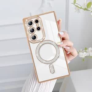 Puza Creation Back Case Cover for Samsung Galaxy S24 Ultra 5G, Bling ...