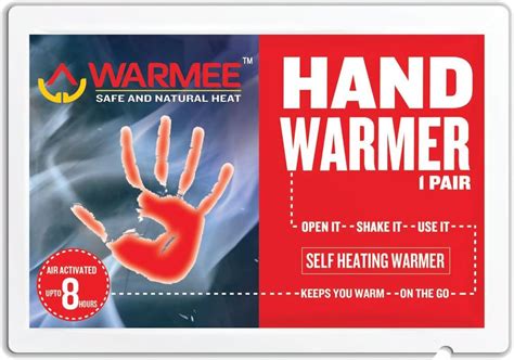 WARMEE Hand Warmers| Travel Warmers for Children and Adults | Activated ...