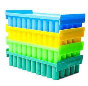 Labworld Test tube stand holder 50 holes for 12mm diameter tubes pack ...