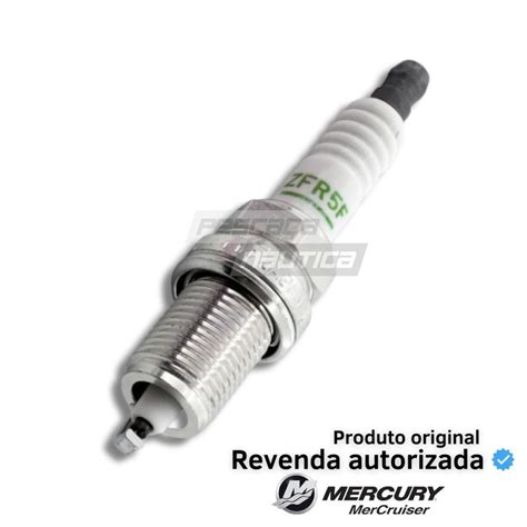 VELA IGNIÇÃO NGK ZFR5F MOTOR MERCURY EFI 4T 75-90-115-150 HP ...