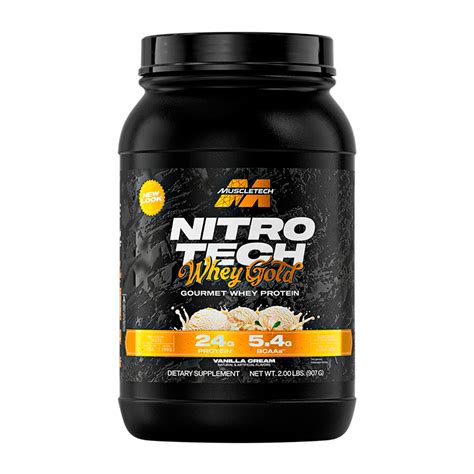 Nitro Tech Whey Gold 2 lb · Vainilla Cream
