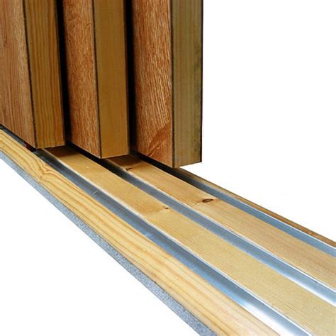 Bypass Closet Door Rails | Sliding closet doors, Sliding door hardware ...