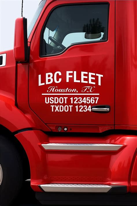 USDOT Number - LBC Fleet