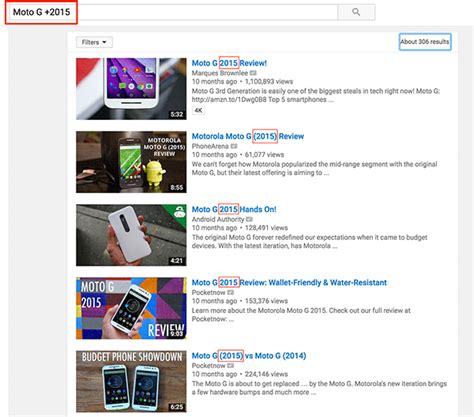 Image result for Youtube Search Tips