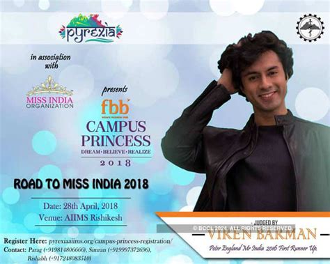Campus Princess 2018 auditions in Rishikesh, Pyrexia