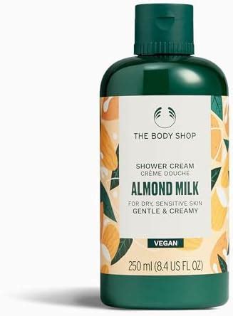 The Body Shop Almond Milk Soothing & Caring Shower Cream, 250 ML - Dry ...