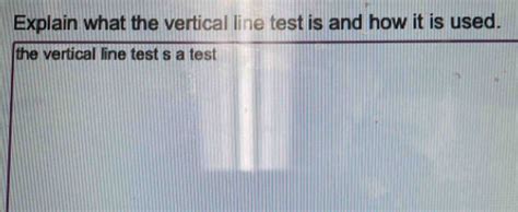 Image result for Vertical Line Test Explained
