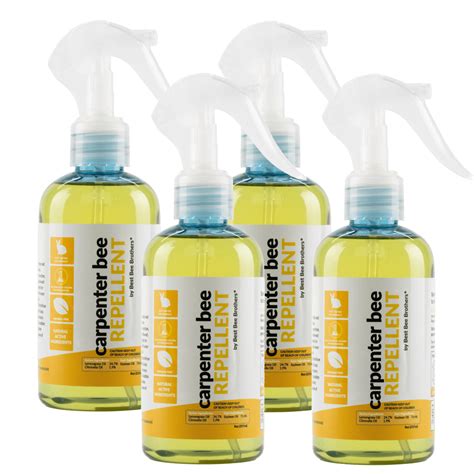 Best Bee Brothers Citrus Carpenter Bee Repellent Spray, Effective Long ...