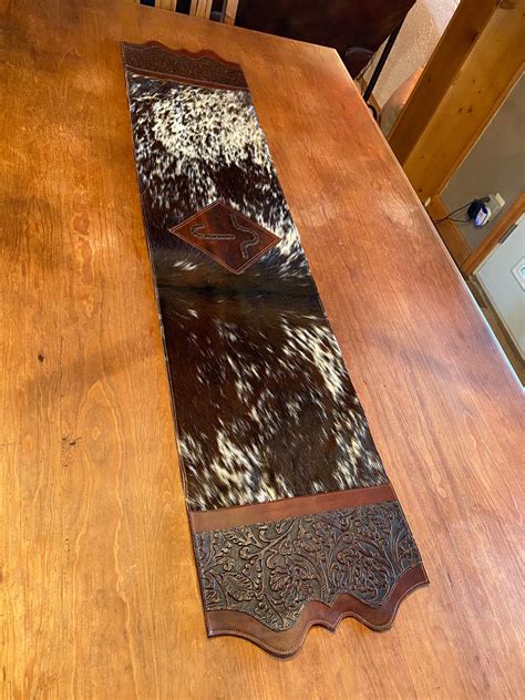 Custom Made to Order Table Runner - Etsy Canada | Cowhide decor, Ranch ...