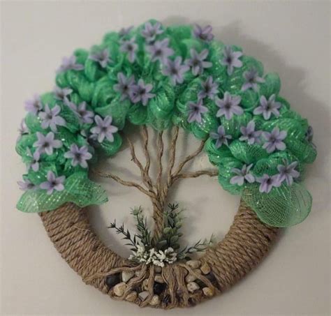 Tree of Life Wreath Tutorial 的图像结果