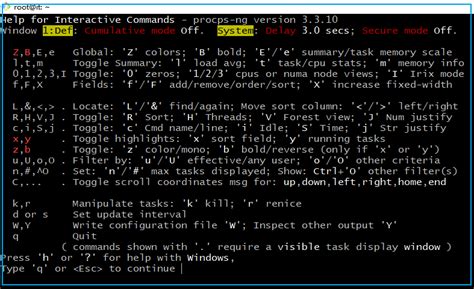 Explaining Linux Top 的图像结果