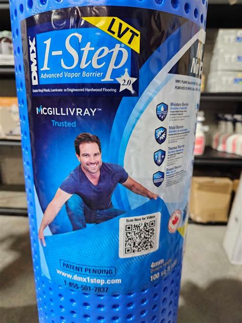 1 Step Advanced Vapor Barrier Vinyl Plank Laminate & Engineered Hardwood