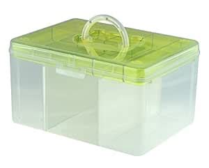 Livinbox TB 12.8" x 9.7" Hobby and Crafts Portable Storage Box with ...