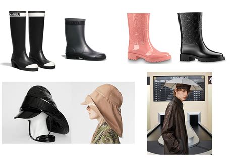 Rain Gear from Valentino, Balenciaga, Burberry & more