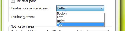 Image result for Taskbar Position