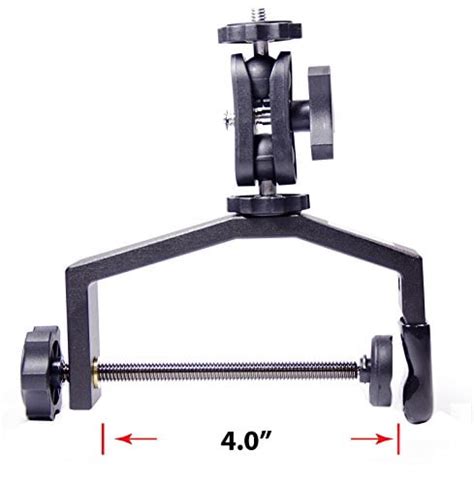 Buy Pedco UltraClamp Assembly 360 Swivel Camera Mount Accessory for ...
