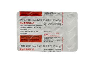 Enapril 5 MG | Order Enapril 5 MG Tablet Online at Truemeds