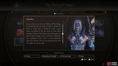Ultimalius - Final Fantasy XVI Database | Gamer Guides®