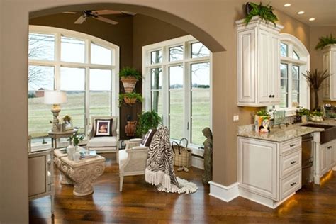 living room off kitchen ideas