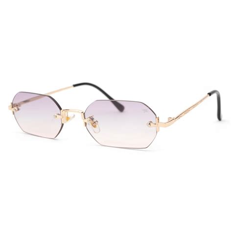 VIBE 06 Stylish Rimless Octagonal Sunglasses - TAMZY