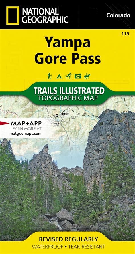 Yampa/gore Pass: Trails Illustrated: 119 (National Geographic Trails ...