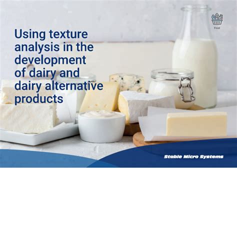 Texturanalyse von Milchprodukten und Alternativen | WINOPAL ...