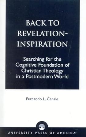 Buy Back to Revelation-Inspiration: Searching for the Cognitive ...