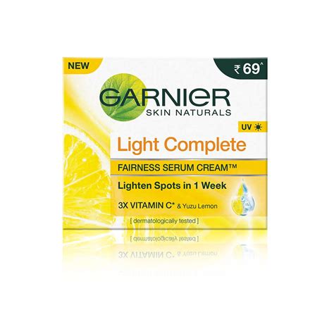 Garnier Skin Naturals Light Complete Serum Cream, 23g : Amazon.in: Beauty