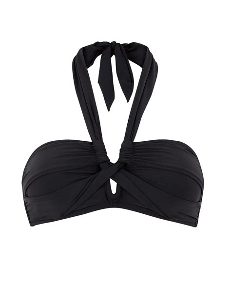 Buy Padded Twist Halter Neck Bikini Top at Marks & Spencer