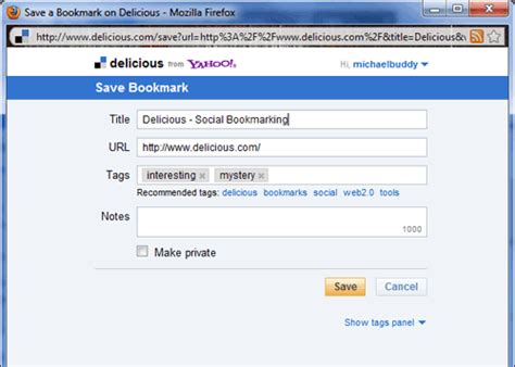 Image result for Delicious Bookmarking