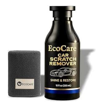 EcoCare Car Scratch Remover Wax Polish | Remove Scratches, Swirls and ...